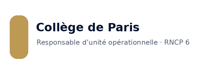 Collège de Paris logo